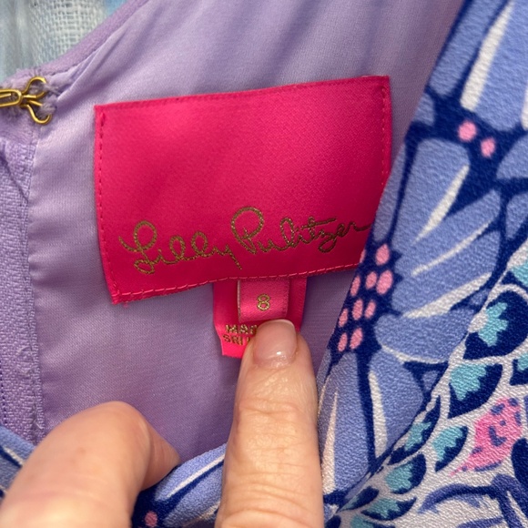 EUC Lilly Pulitzer Ronnie Romper size 8 - Picture 3 of 7